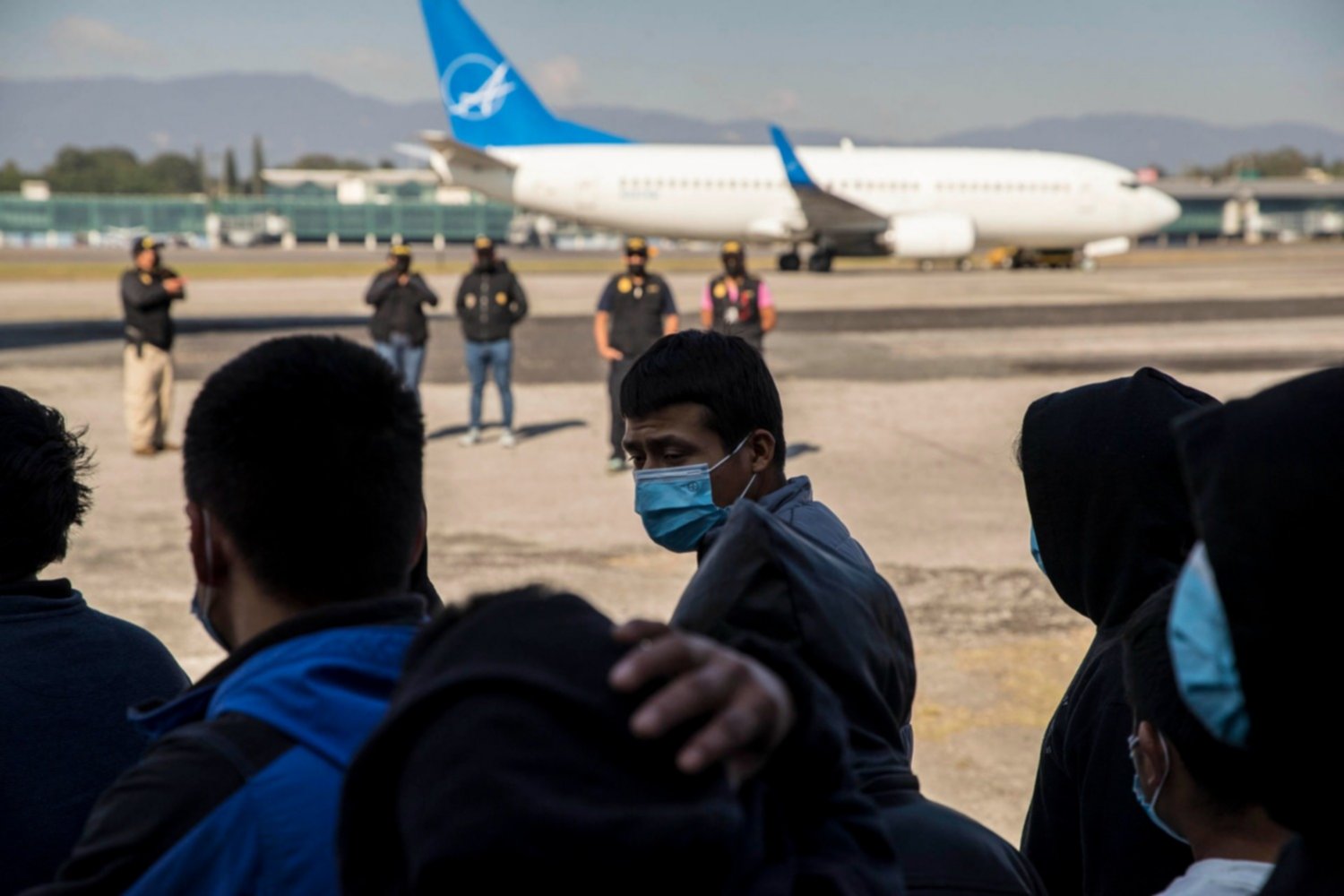 Galería: Guatemala Recibe El Primer Vuelo De Deportados De EE.UU. Del 2023