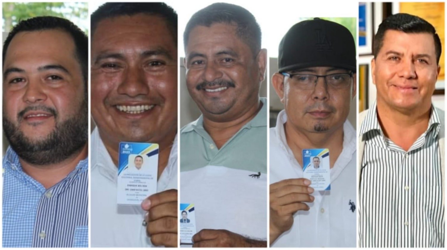 Los 5 Alcaldes Electos En El Departamento De Izabal