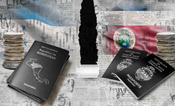 Costa Rica y Honduras; escalada por las visas