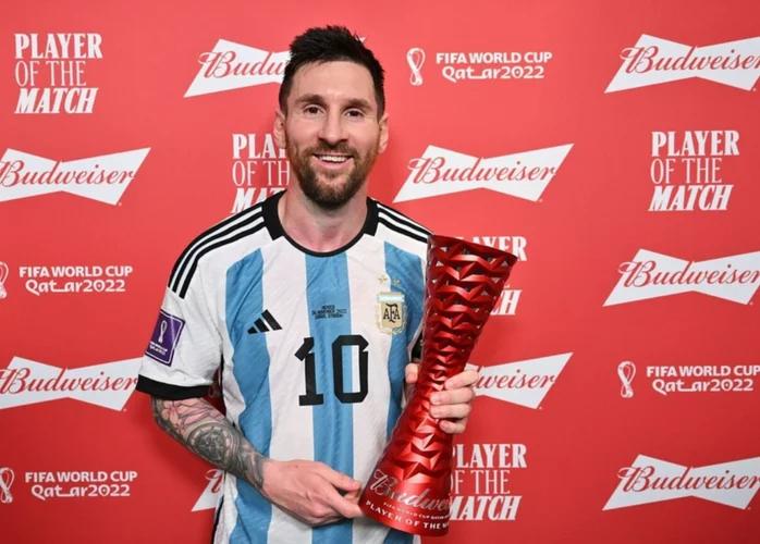 De los 6 partidos de Argentina, Messi ha sido MVP en 4 ocasiones